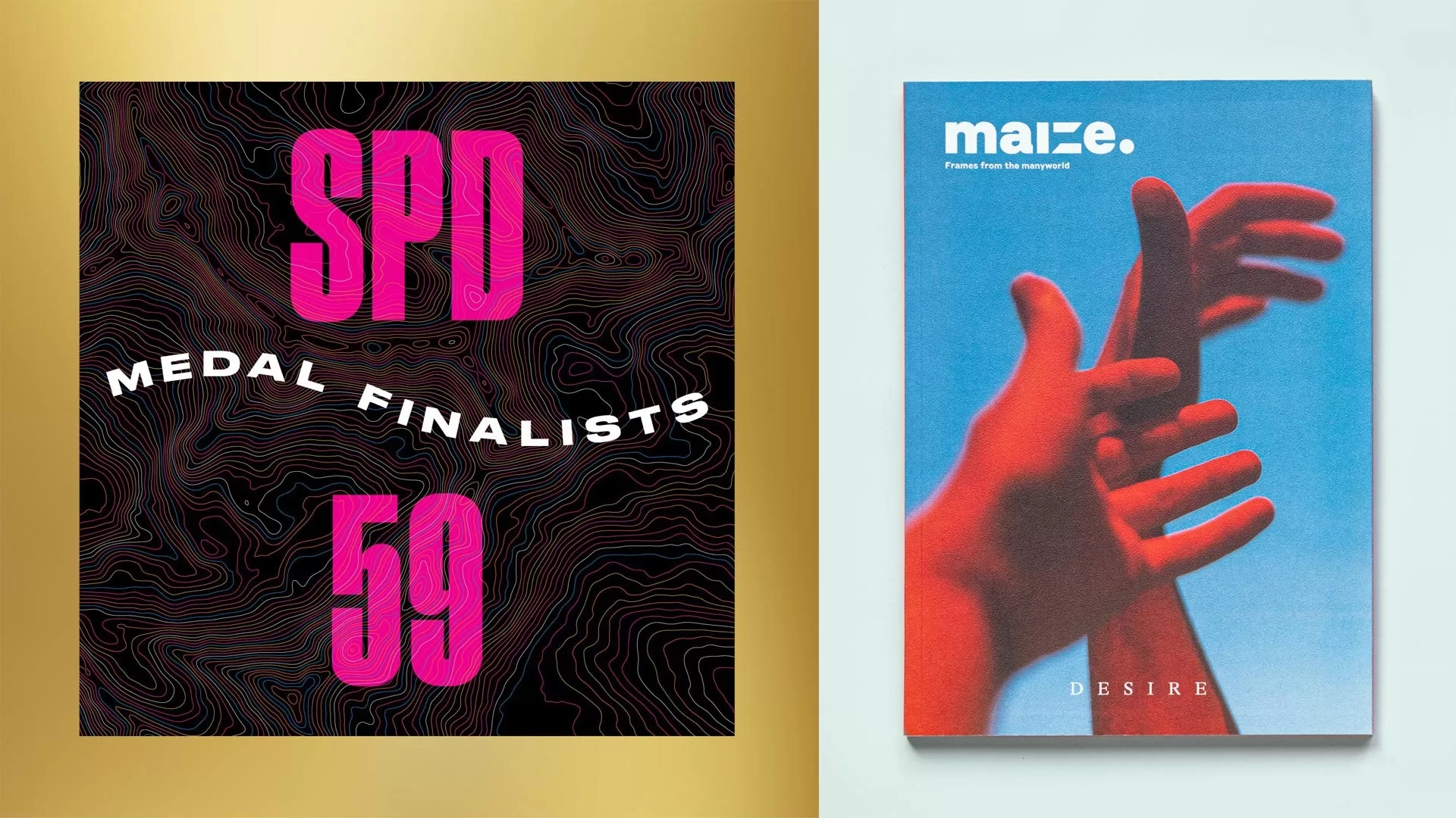 MAIZE magazine is a finalist for the 59th SPD Awards